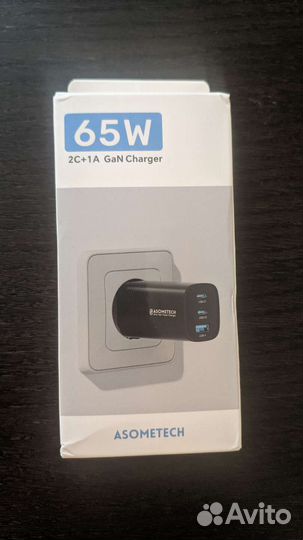 Зарядное устройство Asometech GaN 65w