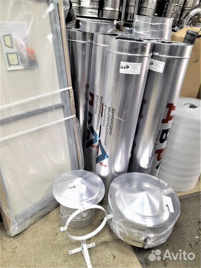 Дымоход для котла, печи, бани 115, 150