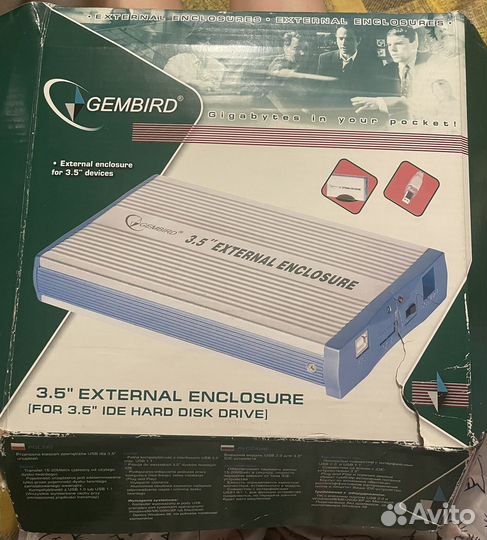 Внешний бокс для hdd 3.5
