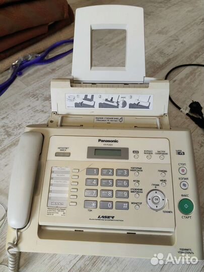 Принтер лазерный факс panasonic kx-fl423
