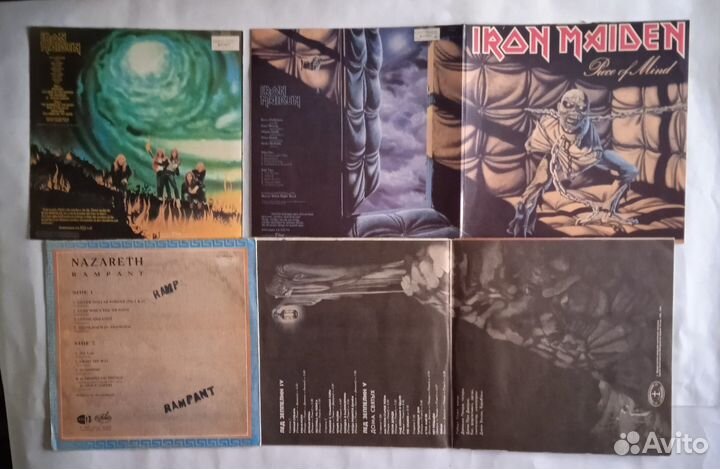 Пластинки Новые Рок, б.у Назарет LedZep 17,2