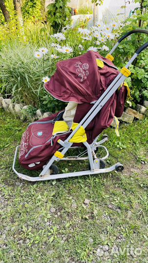 Коляска санки