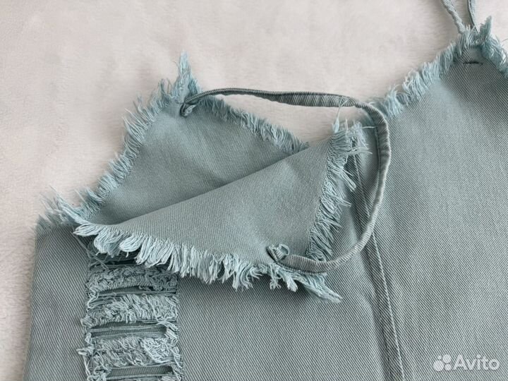 Джинсовый сарафан женский 42 44