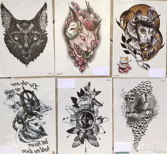 Временные тату