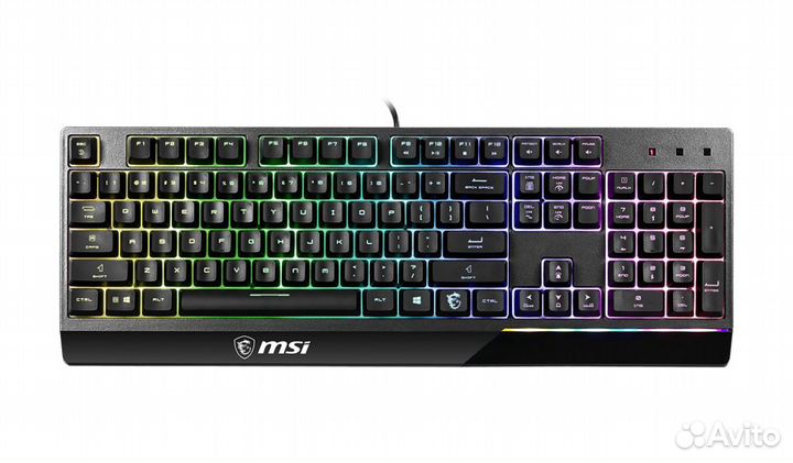 Проводная клавиатура MSI Vigor GK30 RU, черный