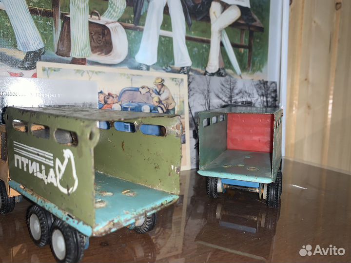 Машины игрушки грузовики СССР триг