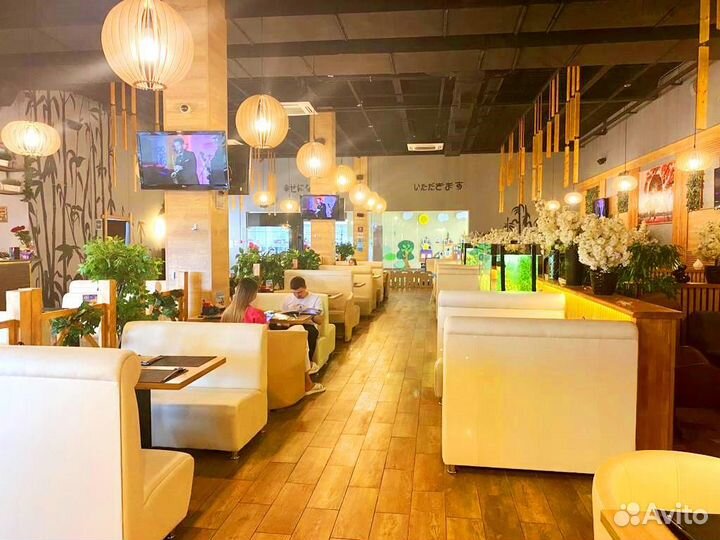 Ресторан японской кухни. Выручка 9.800.000руб/мес