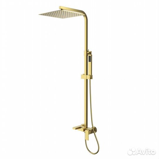 Душевая система DK матовое золото Bayern.Liszt (D