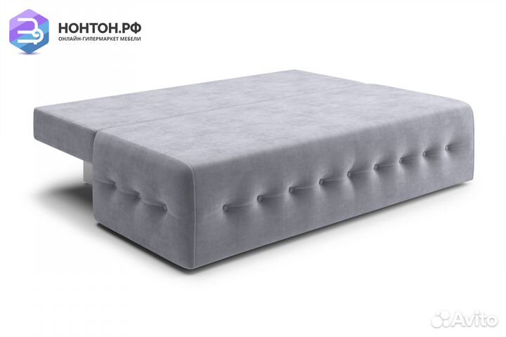 Диван еврокнижка Сити серый