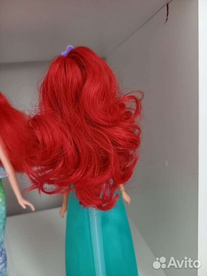 Лот 2шт Кукла Ариэль прющая Hasbro оригинал