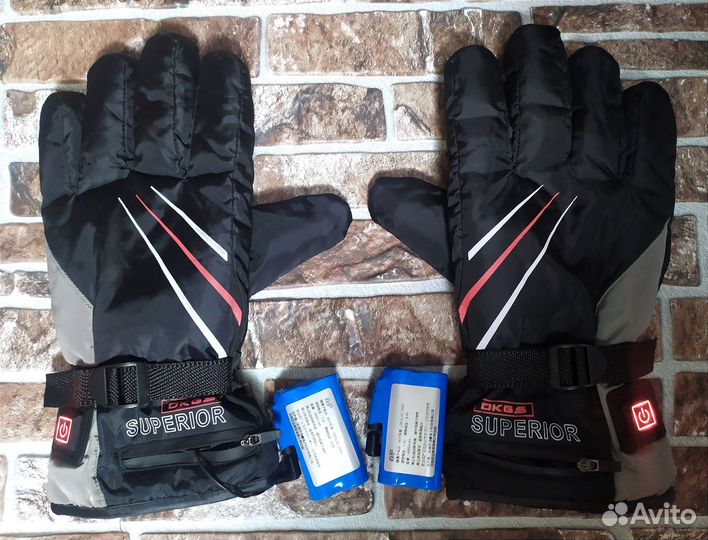 Перчатки с подогревом на аккумуляторе 7.4v 4600mA