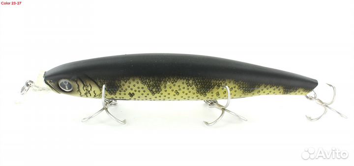 Медленно тонущий воблер izumi Eimann Minnow 120