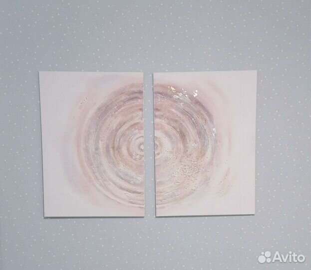 Интерьерная картина (диптих)