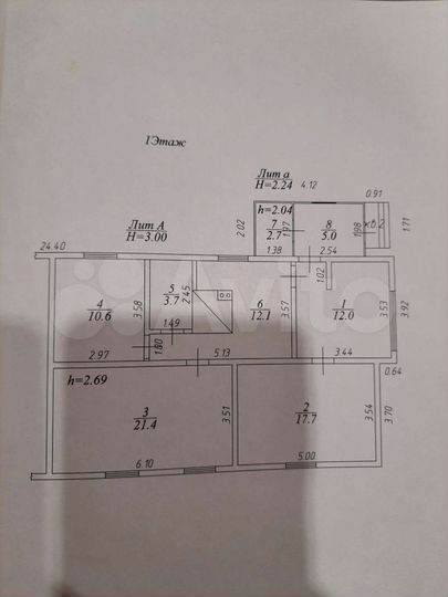 Дом 80 м² на участке 10 сот.