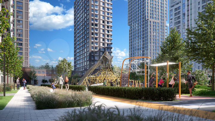 2-к. квартира, 63 м², 7/20 эт.