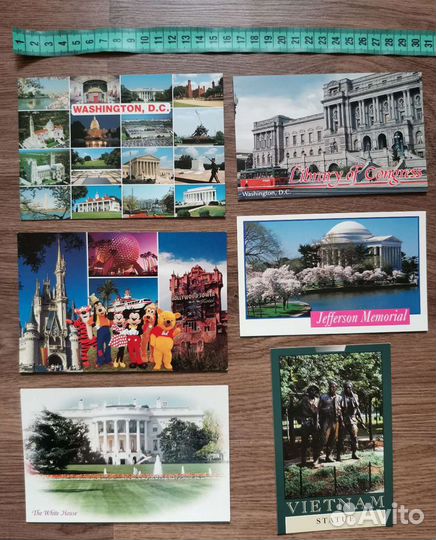 Открытки США, 90-е годы