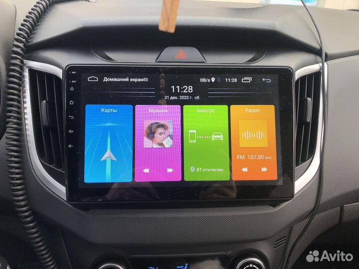 Магнитола для hyundai creta