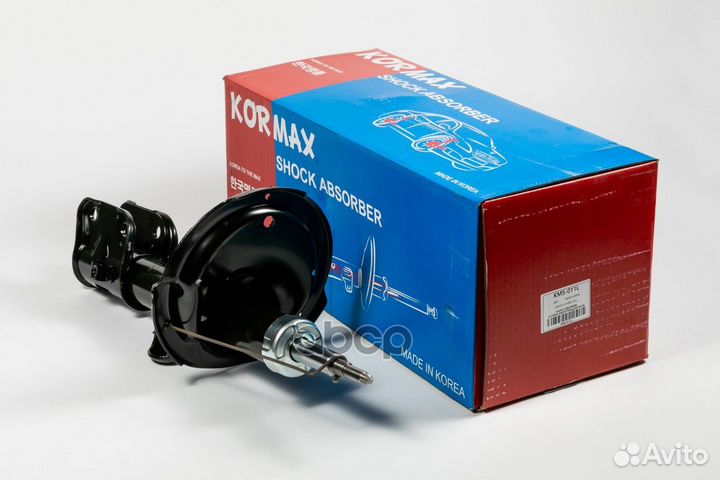 Стойка газомасляная передняя левая KMS011L kormax