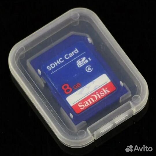 Кейсы коробочки для SD и CF карт памяти