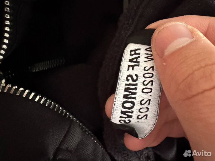 Raf Simons Chair zipper hoodie