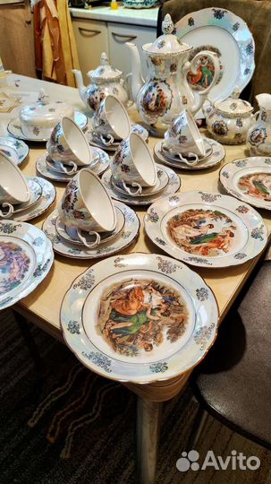 Чайный сервиз Мадонна(Kahla) ГДР