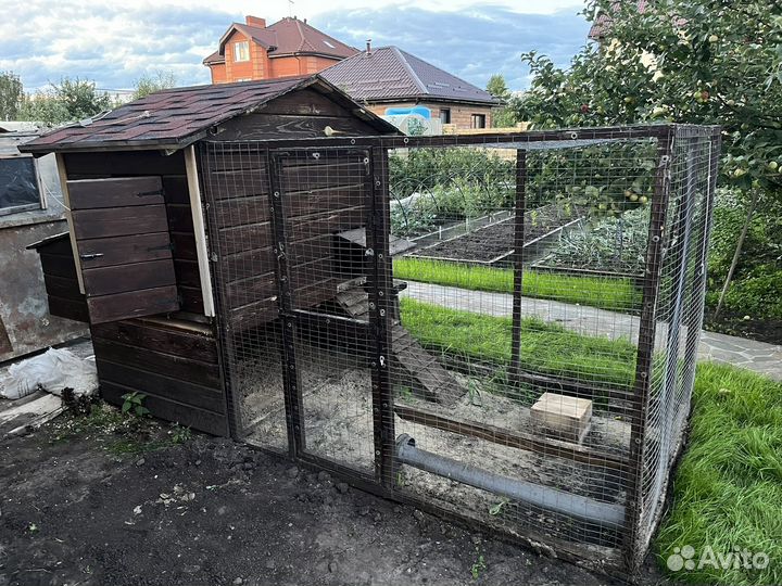 Курятник летний