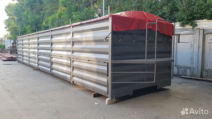 Полуприцеп бортовой ЮгПрицеп 925500, 2023