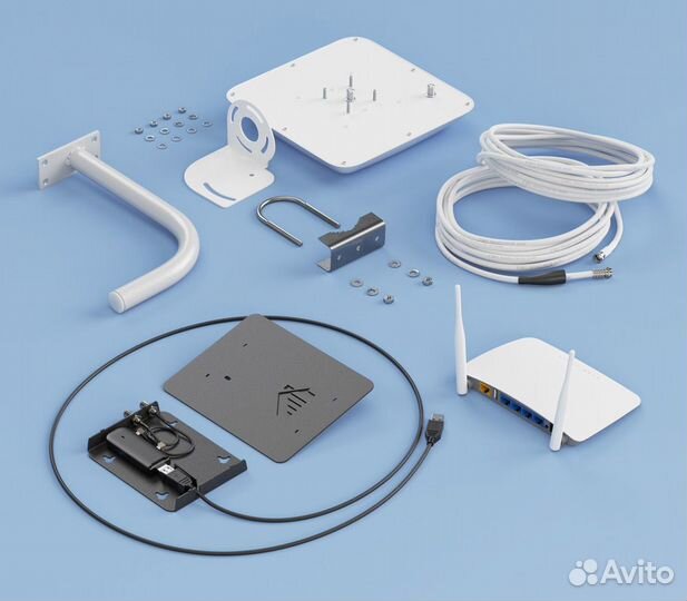 Комплект интернета в частный дом 4G+