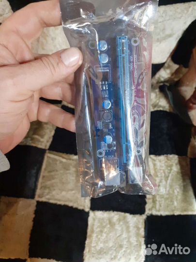 Райзер новый 6 пин