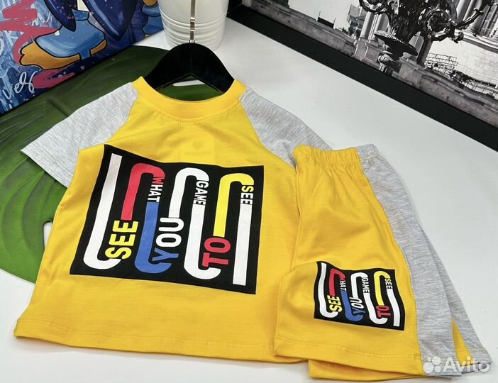 Летний костюм для мальчика