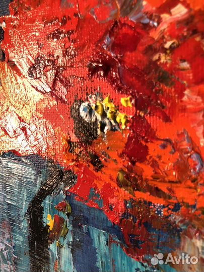 Маки маслом