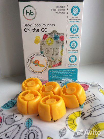 Многоразовые пакеты для пюре(детские)