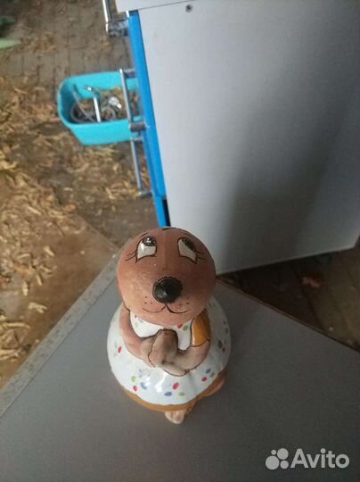 Статуэтка глиняная Мышь