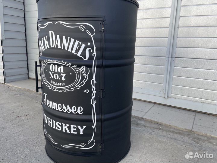 Мебель из бочек в стиле лофт