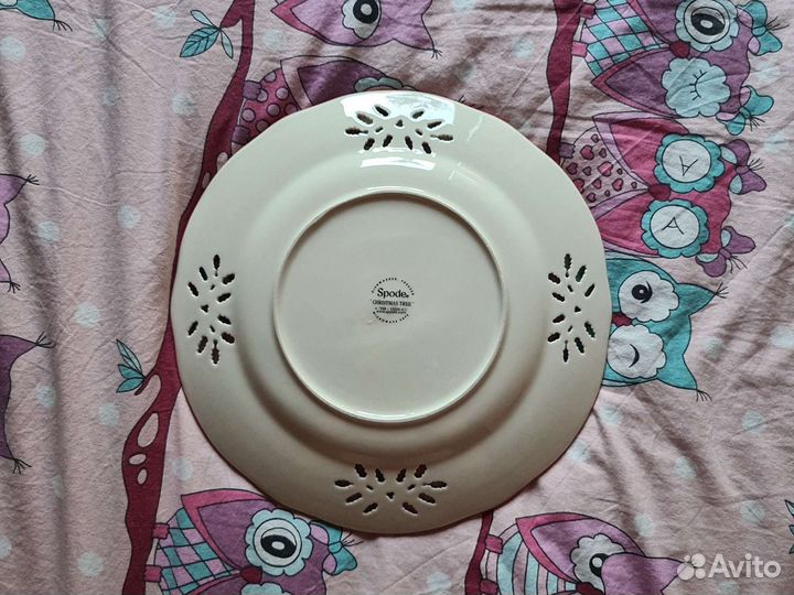 Тарелка закусочная Spode Рождественская ель