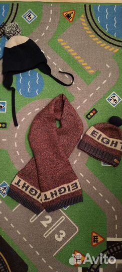 Шапка и комплект шапка +шарф