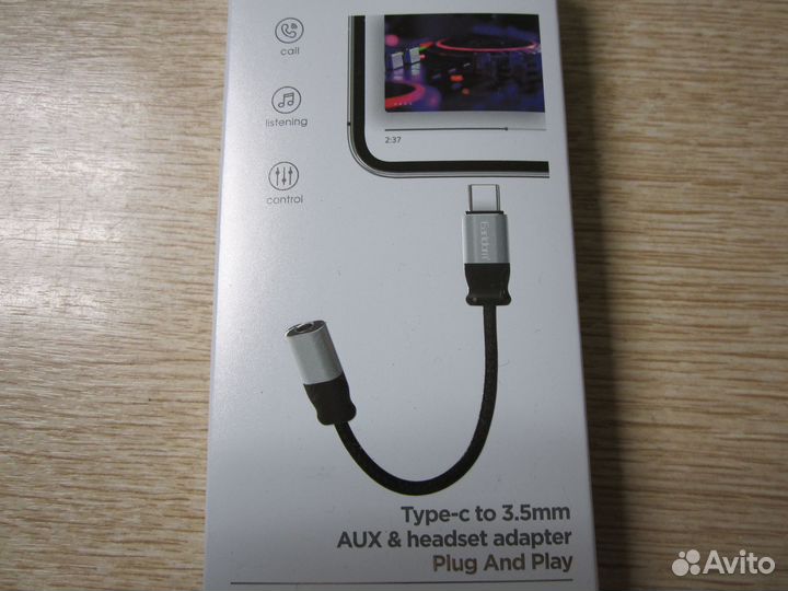 Переходник Type-C / AUX (mini jack 3.5)