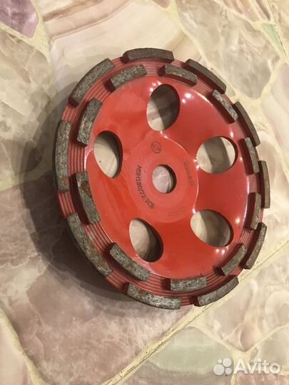 Алмазная чашка по бетону