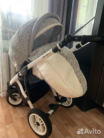 Коляска verdi Faster Lux 3в1 Экокожа+текстиль