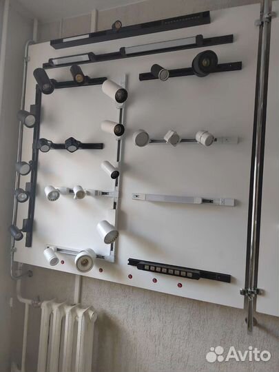 Трековые светильники, споты,шинопровод,светильники