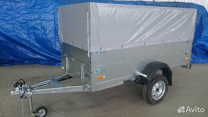 Прицеп сст-7132-2К 2,2х1,2 оцинк. выс. Новый