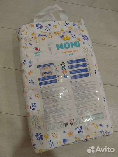 Подгузники momi размер L
