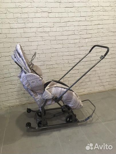 Детские санки коляска