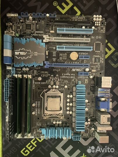 Материнская плата p8z77-v с процессором i7 2600