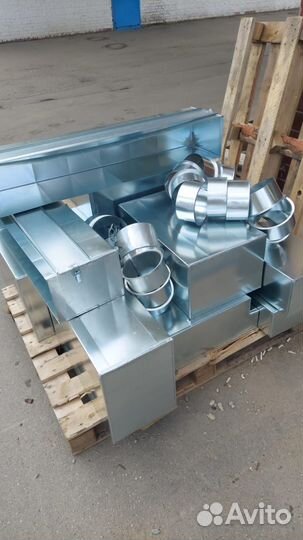 Изготовление оцинкованных воздуховодов и адаптеров