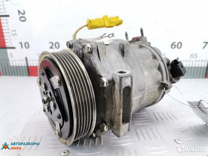 Компрессор кондиционера Peugeot 607 рест. 2005