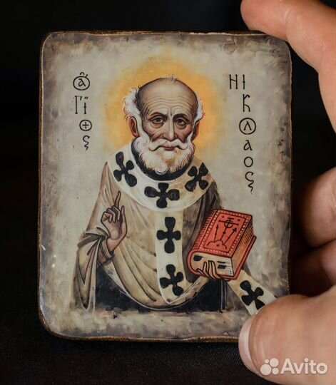 Иконка Св. Николая. Дорожная