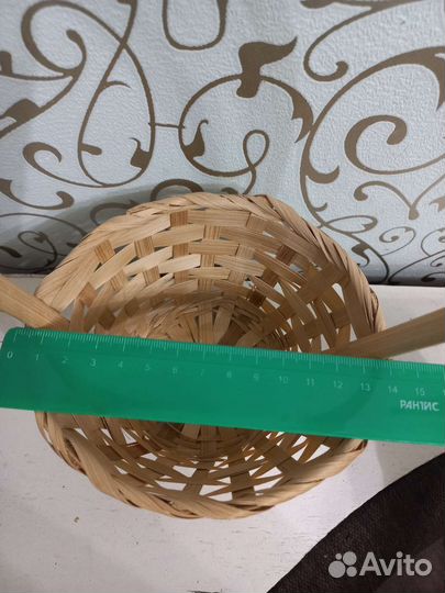 Корзина плетеная