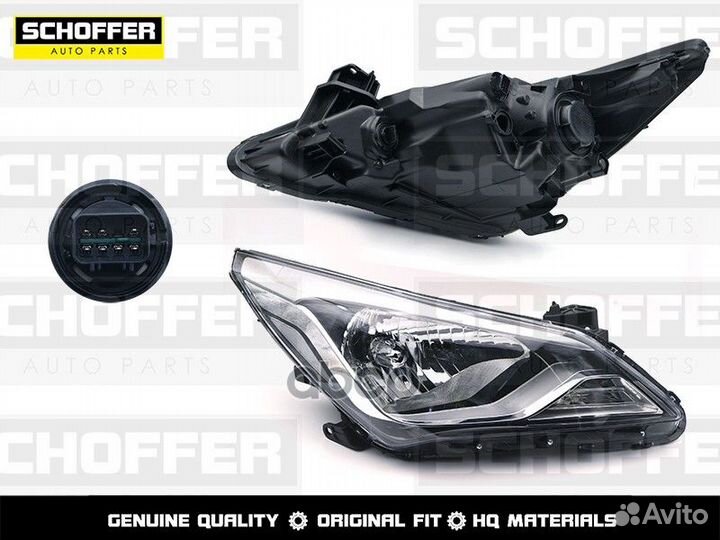 Фара правая эл.корр. Hyundai Solaris (I 2014-20