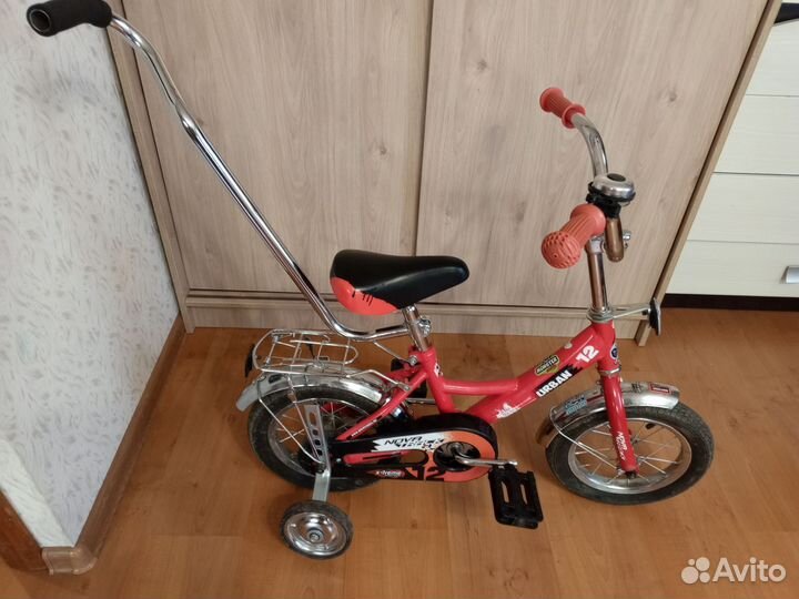 Велосипед детский от 2 лет. Радиус 12